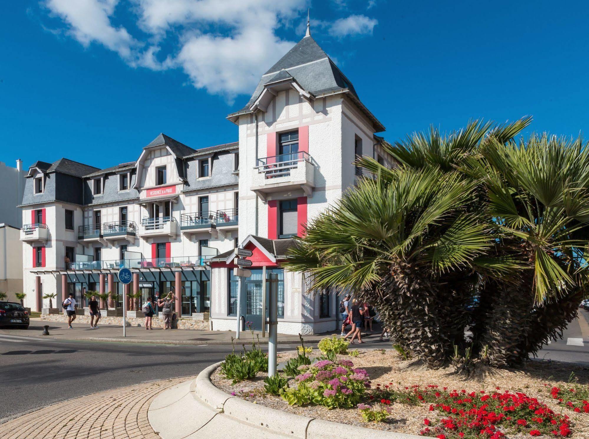 Residence Prestige Odalys De La Plage Pornichet Exteriör bild