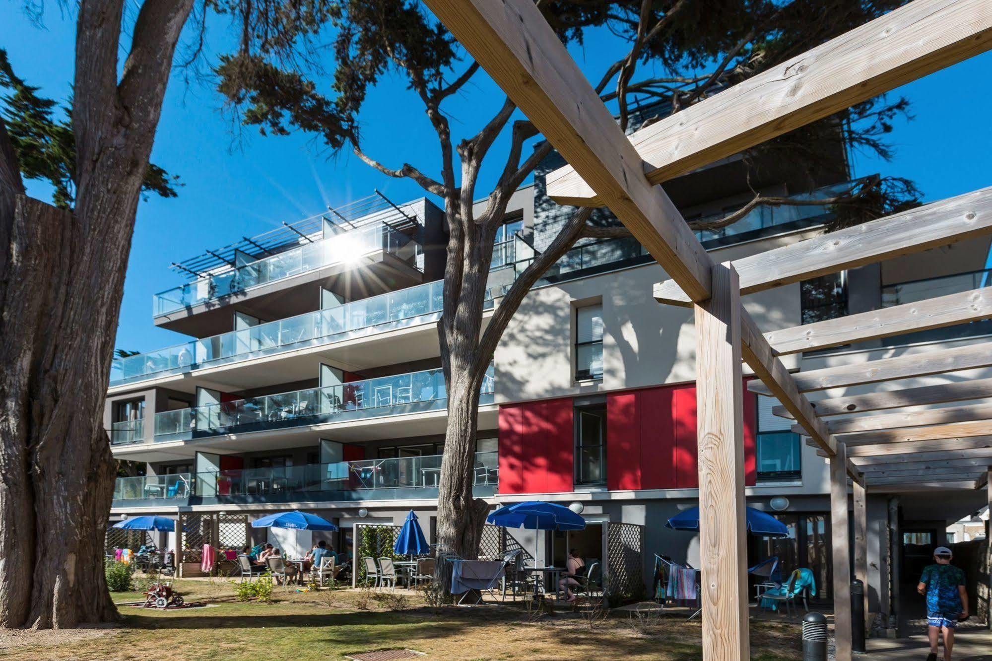 Residence Prestige Odalys De La Plage Pornichet Exteriör bild