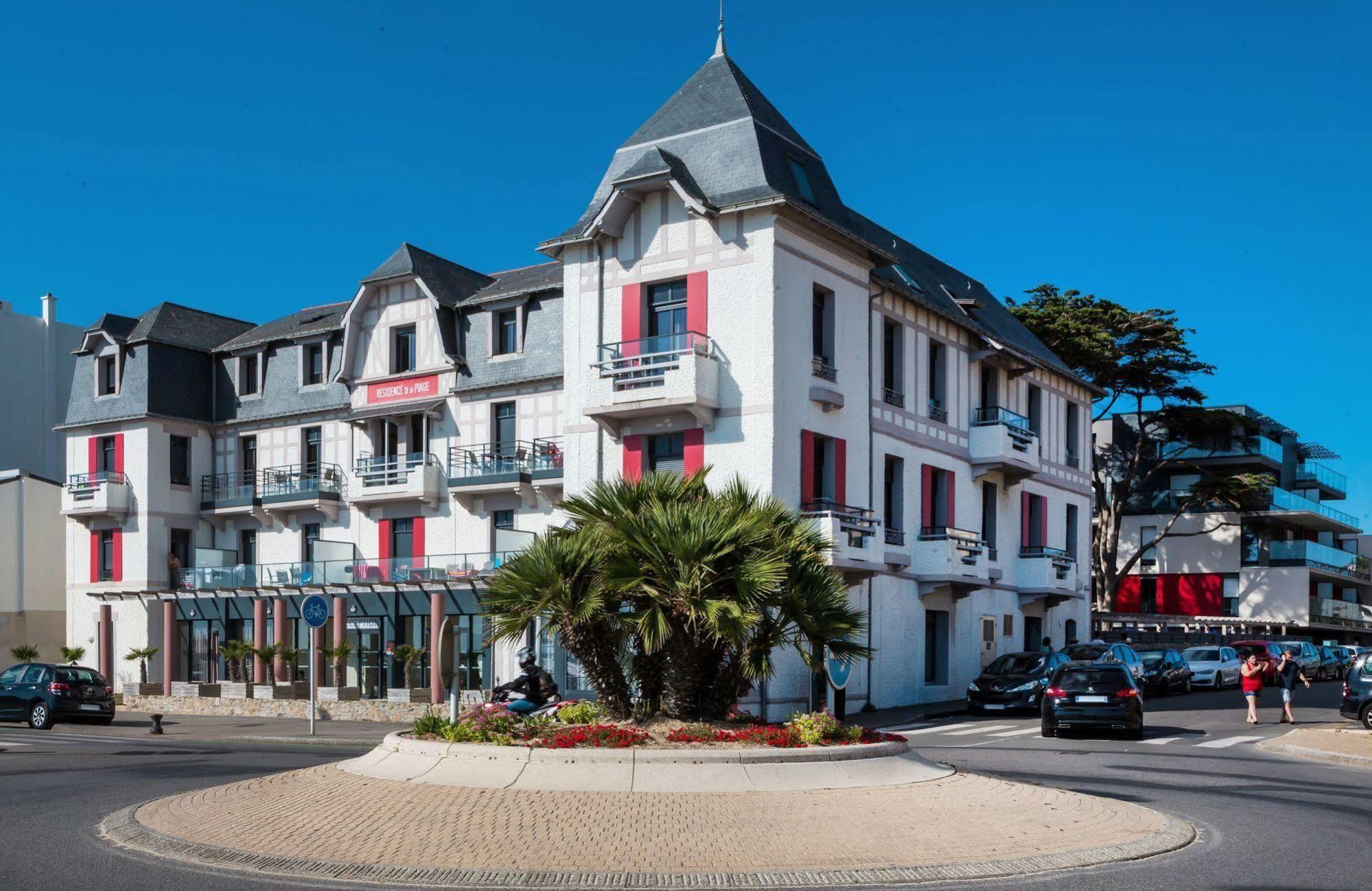 Residence Prestige Odalys De La Plage Pornichet Exteriör bild