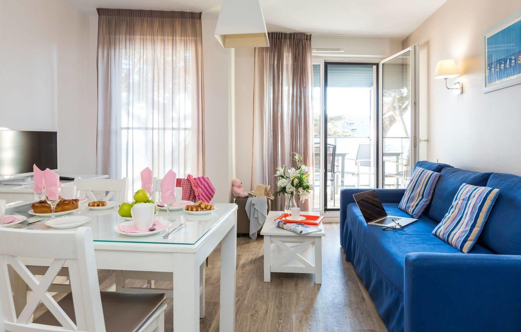 Residence Prestige Odalys De La Plage Pornichet Exteriör bild