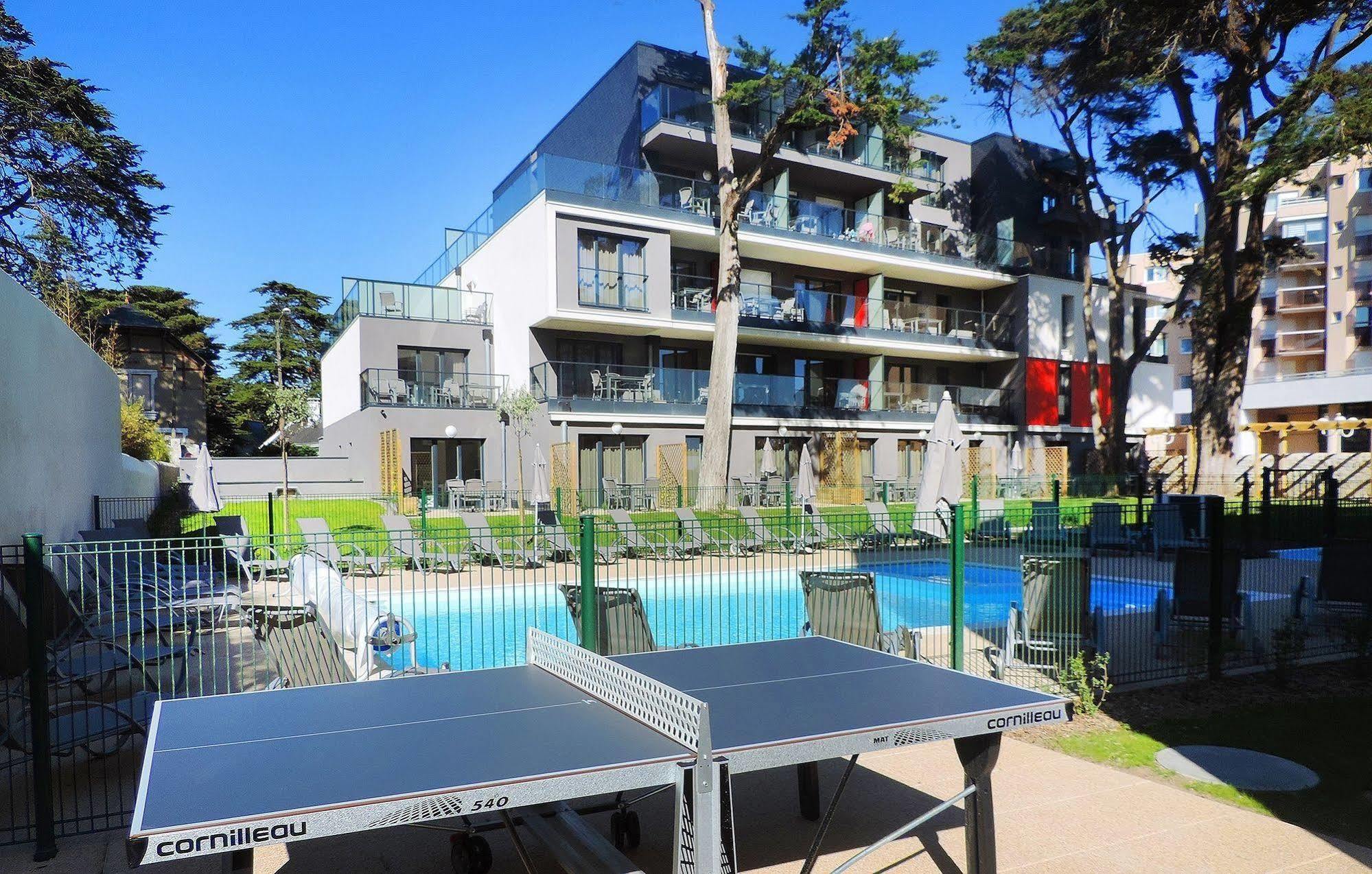 Residence Prestige Odalys De La Plage Pornichet Exteriör bild