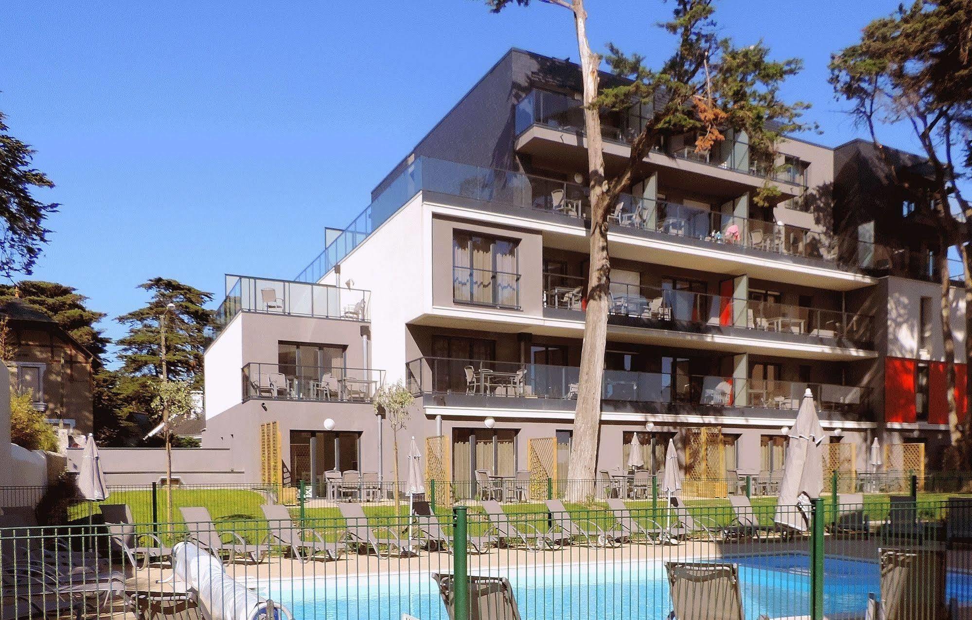 Residence Prestige Odalys De La Plage Pornichet Exteriör bild